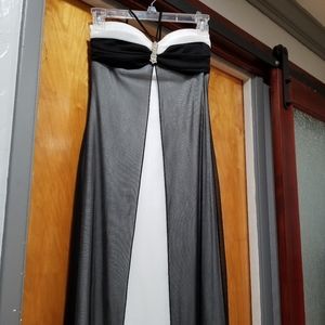 Juniors long formal gown